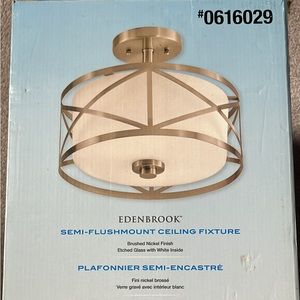 Kichler Edenbrook Brushed Nickel Light